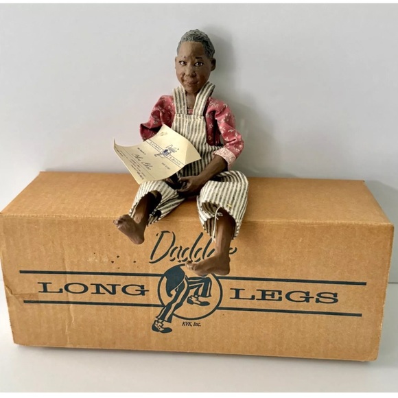 Karen Germany NWT Authentic Vintage Daddy’s Long Legs Cho Choo Doll - Picture 3 of 8